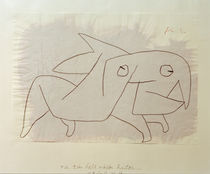Paul Klee, ein tier bald wieder heiter by klassik art