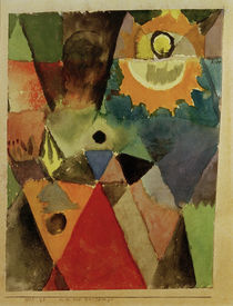P.Klee, mit der Gaslampe von klassik art