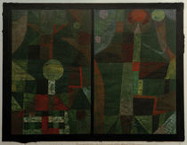 P.Klee, Landschaft in Grün von klassik art