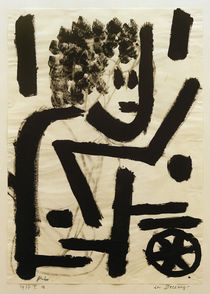 Paul Klee, in Deckung von klassik art