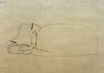 Paul Klee, schlumernde Katze von klassik art