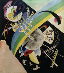 W.Kandinsky, Kreise auf Schwarz von klassik art