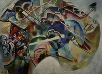 W.Kandinsky / Painting with White Border by klassik art
