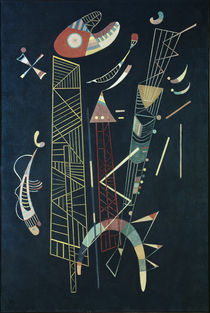 Light Construction / W. Kandinsky / Painting 1940 by klassik art