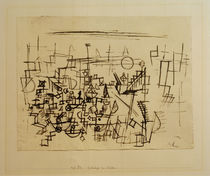 P.Klee, Gedränge im Hafen, 1927 von klassik art