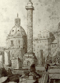 Rom, Trajanssäule / Zng. v. Turner von klassik art
