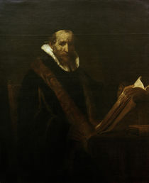 Rembrandt, Johannes Cornelisz. Sylvius by klassik art