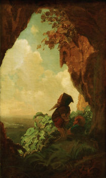 Mountain Troll / C. Spitizweg / Painting by klassik art