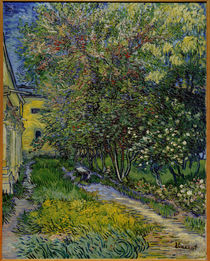V. van Gogh, Garten Hospital St. Rémy von klassik art