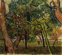 V. van Gogh, Studie mit Fichten im Herbst von klassik art
