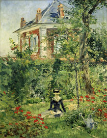 Manet / Garden of Bellevue / 1880 by klassik art