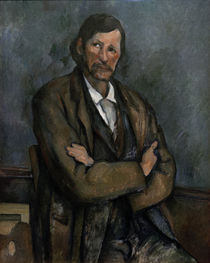 P.Cézanne, Mann mit verschränkten Armen von klassik art
