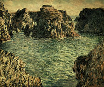 C.Monet, Hafeneinfahrt von Port-Goulphar von klassik art