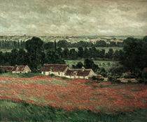 Claude Monet / Poppy Field near Vétheuil by klassik art