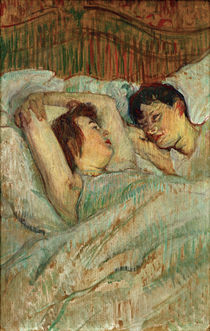 Toulouse-Lautrec, Im Bett by klassik art