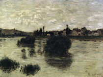 Monet / The Seine near Lavacourt by klassik art