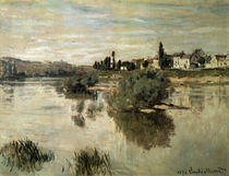Monet / The Seine near Lavacourt by klassik art