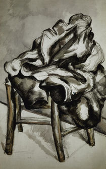 P.Cézanne, Mantel auf Stuhl von klassik art
