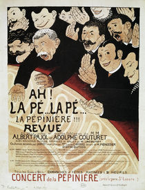 La Pépinière / Plakat von Vallotton von klassik art