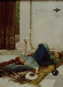 J.W.Waterhouse, Dolce ... / painting 1879 by klassik art