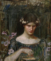 J.W.Waterhouse / Medea / Painting by klassik art