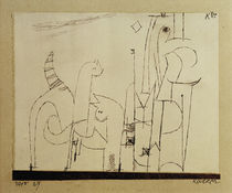 P.Klee, Katzen von klassik art