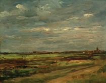 M.Liebermann, "Landscape near Noordwijk" by klassik art
