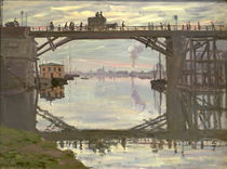 C.Monet, Die Holzbrücke / 1872 von klassik art