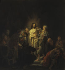 Rembrandt, Ungläubiger Thomas von klassik art
