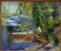 Renoir / On the bank o. a river / 1878/80 by klassik art