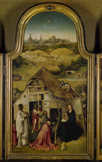 Hieronymus Bosch, Anbetung der Könige von klassik art
