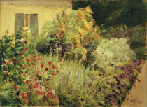 M.Liebermann, Garden in Wannsee / painting by klassik art