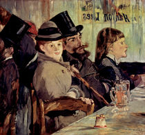 Edouard Manet, Im Cafe/ 1878 von klassik art