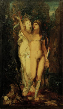 Moreau, Medea and Jason / Painting /  c. 1874 by klassik art