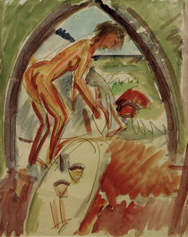 E.L.Kirchner / Nude inside and Arch by klassik art