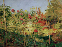 G.Caillebotte, Jardin à Trouville by klassik art