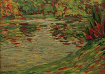 E.L.Kirchner / Pond in a Park in Dresden by klassik art