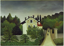 H.Rousseau, Landschaft an Ufern der Oise von klassik art