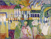 W.Kandinsky / Damen in Krinolinen/ 1909 von klassik art
