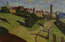 W.Kandinsky / Alte Stadt / 1902 von klassik art