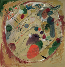 Kandinsky / In the Circle / Watercolour by klassik art