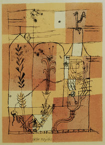 P.Klee, Hoffmanneske Scene von klassik art