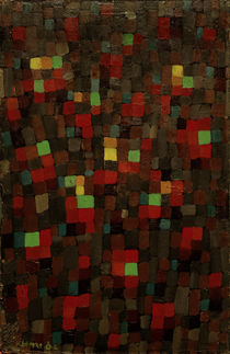 Paul Klee, Wie ein Glasfenster, Gem. von klassik art