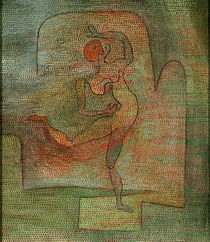 P.Klee, Tänzerin von klassik art