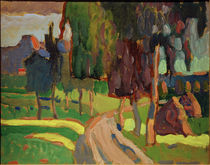 W.Kandinsky, Sommerlandschaft Sonnenunt. von klassik art
