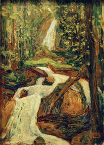 Kandinsky / Kochel – Waterfall I / 1900 by klassik art