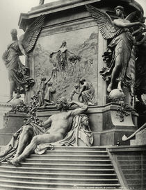 Berlin, Denkmal Kaiser Wilhelm I., Sockel by klassik art