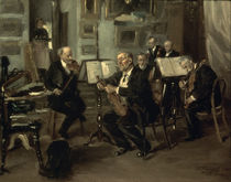Music at Home / Ptg. by V.Makovski /1906 by klassik art