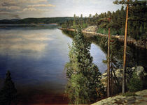 Akseli Gallen-Kallela, Landscape in Ruovesi by klassik art