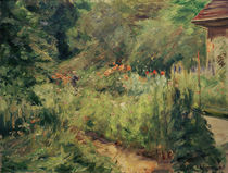 M.Liebermann, Garden in Wannsee / painting by klassik art